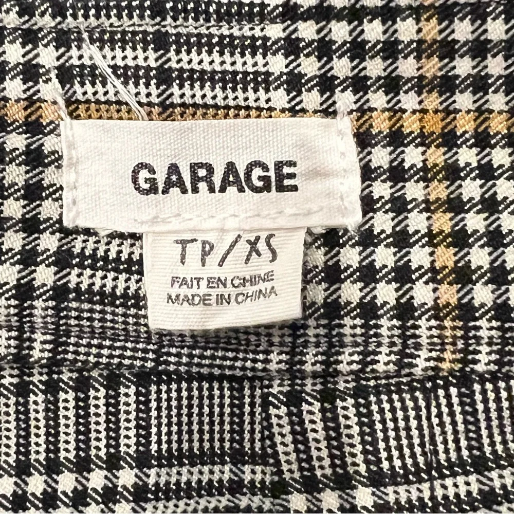 Garage “As If” Plaid Mini Skirt | Size XS - Picture 7 of 12